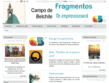 Tablet Screenshot of descubrecampodebelchite.com